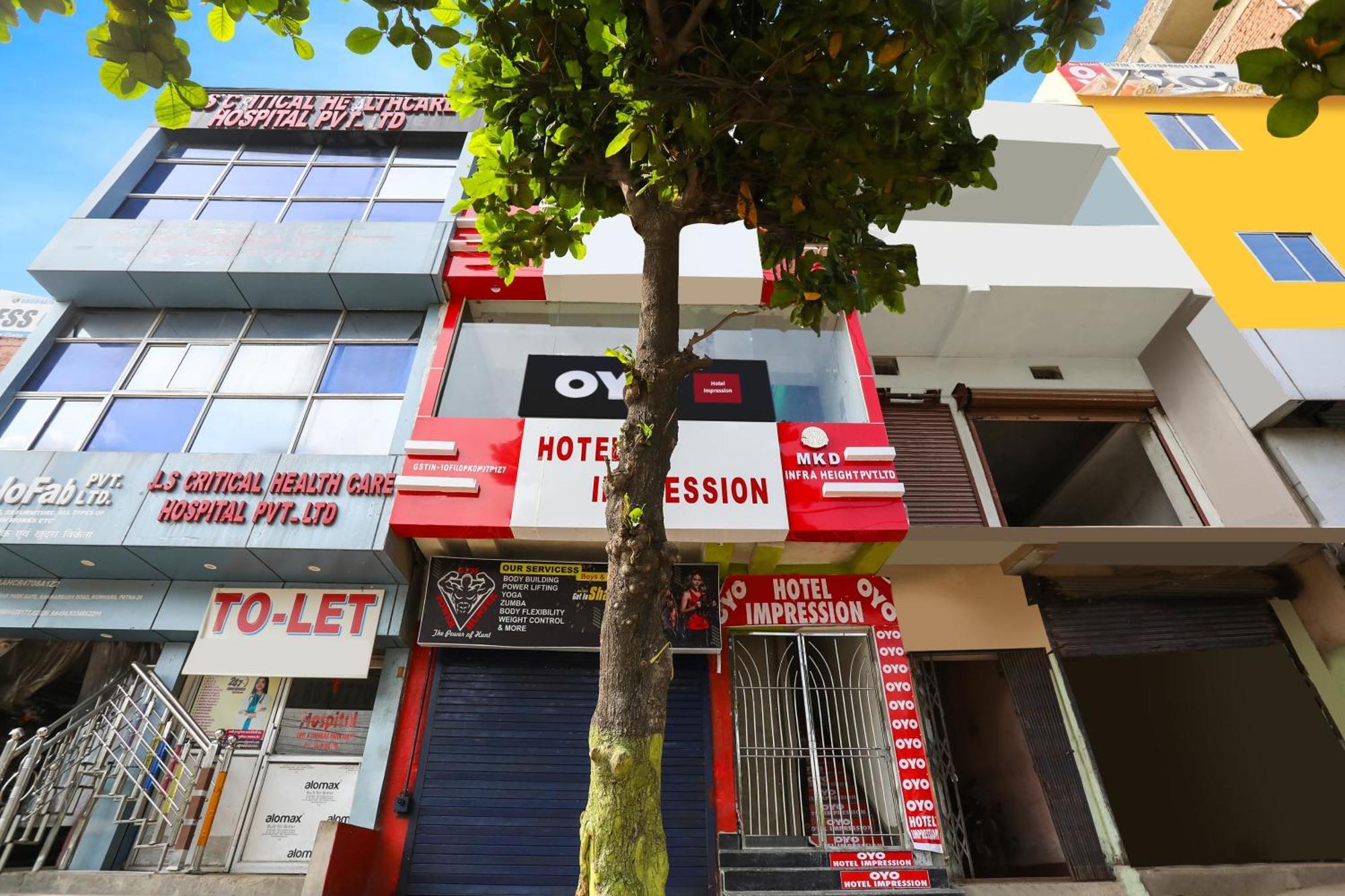 Spot On Hotel Impression Patna  Bagian luar foto