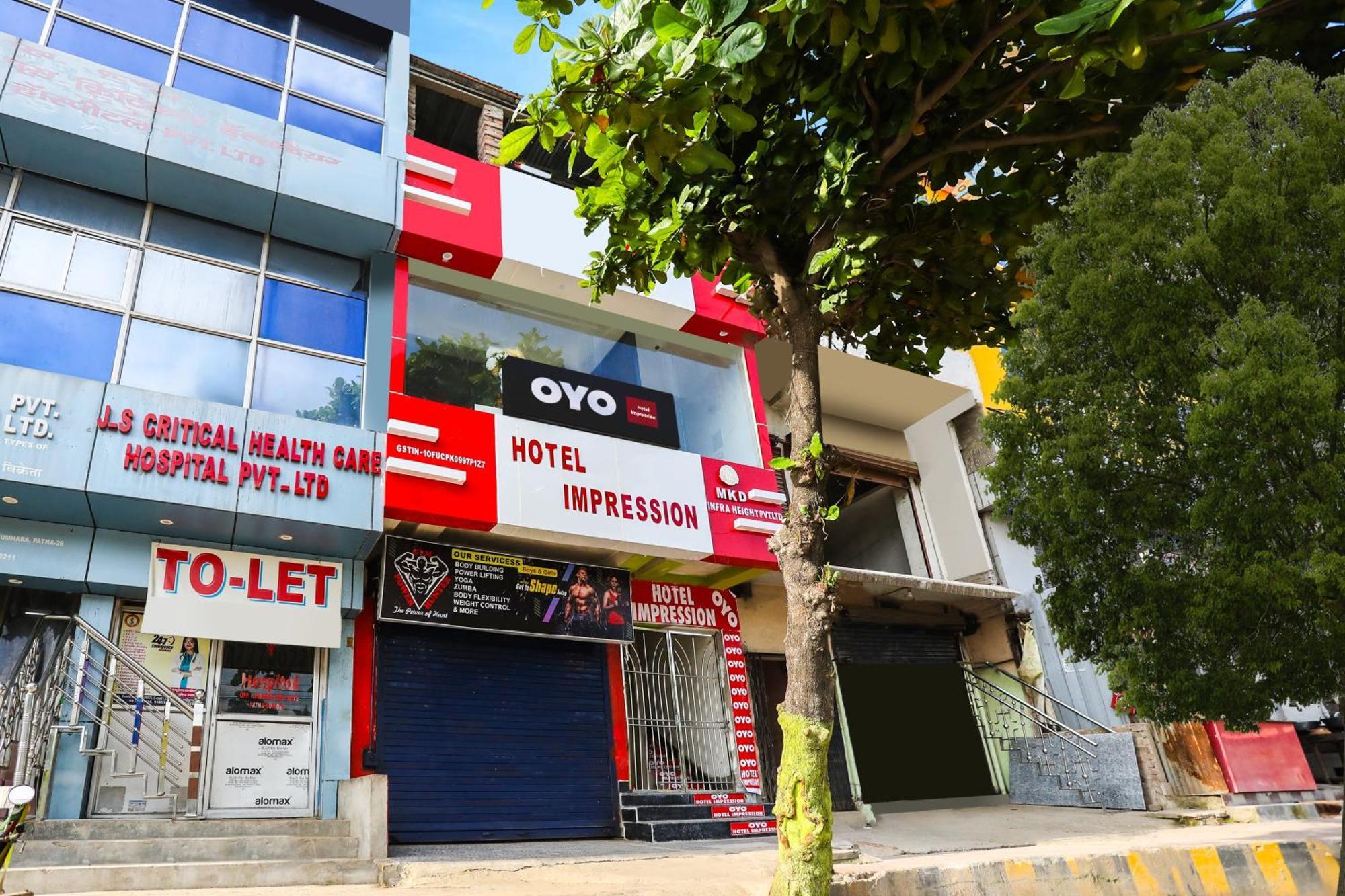 Spot On Hotel Impression Patna  Bagian luar foto